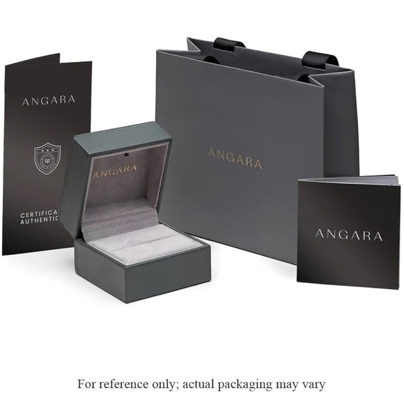 ANGARA 1.15 Ct AAAA-Grade Classic Round Opal Solitaire Pendant in 14K White Gold - Picture 7 of 11